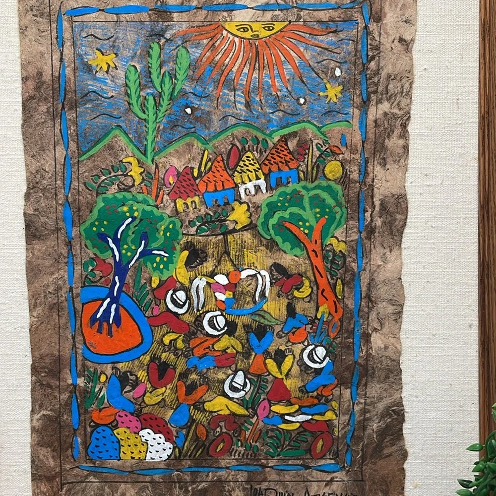 Joaquin Ascencio Mexican Folk Art painting